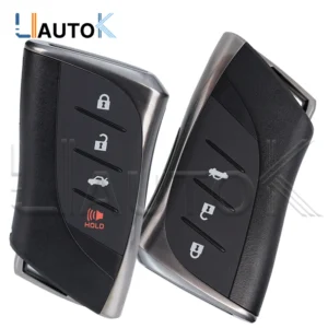smart car key case cover for lexus ls500h gx460 ls500 ux250h es350 lc500h ls500 2018 2020 3/4 buttons car shell housing fob