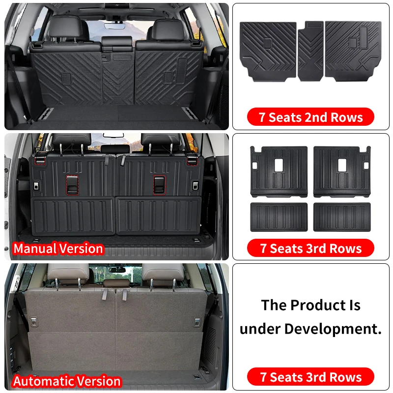 for toyota land cruiser prado lc150 150 2010 2023 lexus gx460 460 gx trunk mat interior tpe seat back pad dust proof for toyota land cruiser prado lc150 150 2010 2023 lexus gx460 460 gx trunk mat interior tpe seat back pad dust proof