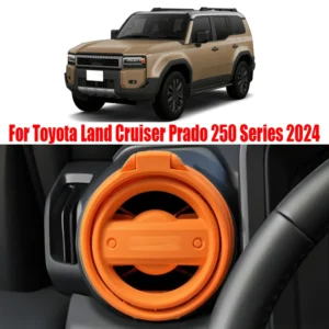 for toyota land cruiser prado 250 series 2023 2024 2025 folding car cup holder for central air outlet cup holder