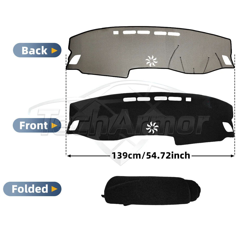car dashboard cover pad for honda accord 2018 2022 sunshade protector anti uv dash mats non slip pads auto interior car dashboard cover pad for honda accord 2018 2022 sunshade protector anti uv dash mats non slip pads auto interior