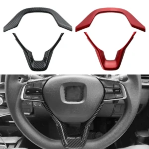 for honda accord 2018 2022 city 2020 2024 steering wheel panel trim sticker decoration cover car interior accessories