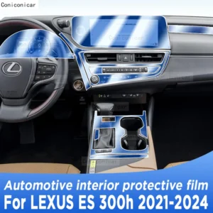 for lexus es 300h 2021 2024 panel navigation screen automotive interior tpu protective film cover anti scratch sticker
