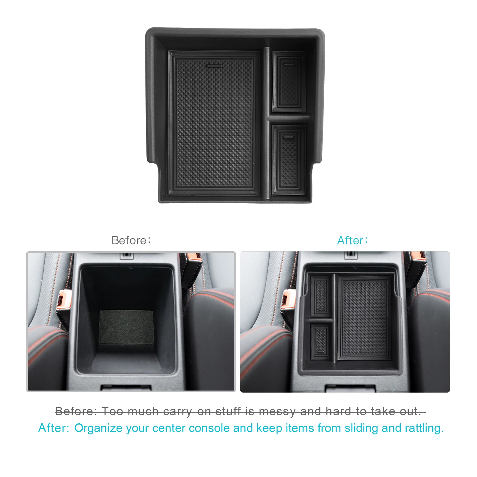 lfotpp car central storage box for mg zs 2022 2025 manual handbrake non slip rubber armrest storage box auto mg zs lfotpp car central storage box for mg zs 2022 2025 manual handbrake non slip rubber armrest storage box auto mg zs