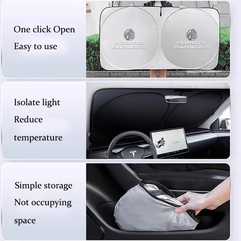 car sunshade windshield ultraviolet proof sun visor for mg hs mg4 ev cyber x marvel r zs es5 one cyberster mg3 mg5 mg7 mg6 ezs car sunshade windshield ultraviolet proof sun visor for mg hs mg4 ev cyber x marvel r zs es5 one cyberster mg3 mg5 mg7 mg6 ezs