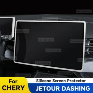 for chery jetour dashing x 1 silicone screen frame display edge protector central control protective cover car accessores