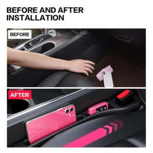 2pcs for toyota camry xv70 auris e180 tacoma n300 mk3 car seat gap filler between seats crevice decoration interior accessories