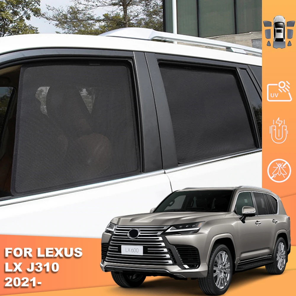 for lexus lx 600 lx600 j310 2022 2023 2024 magnetic car sunshade front windshield curtain rear side baby window sun shade visor for lexus lx 600 lx600 j310 2022 2023 2024 magnetic car sunshade front windshield curtain rear side baby window sun shade visor