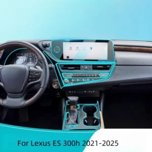 tpu transparent protective film for lexus es 300h 2022 2025 car interior central control navigation panel accessories sticker