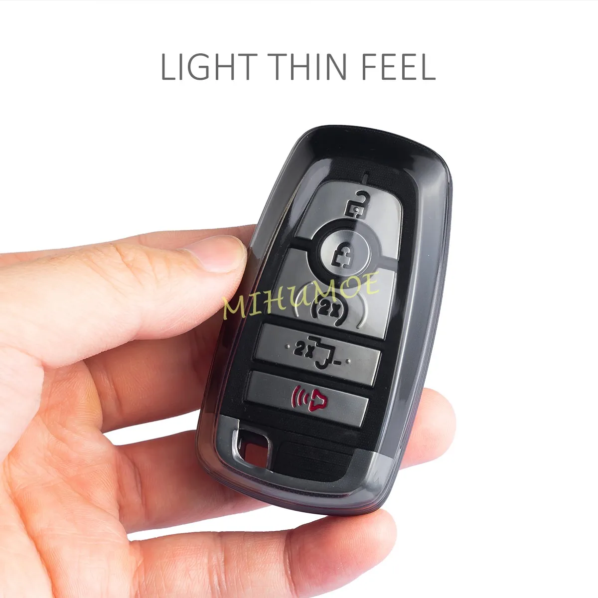 car key fob case transparent cover remote shell for 2021 2025 ford ranger maverick mustang everest f150 escape bronco explorer car key fob case transparent cover remote shell for 2021 2025 ford ranger maverick mustang everest f150 escape bronco explorer