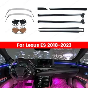 for lexus es 300 200 260 dynamic light guide bar door panel light 2018 2023 automotive led 64 color car ambient light suitable