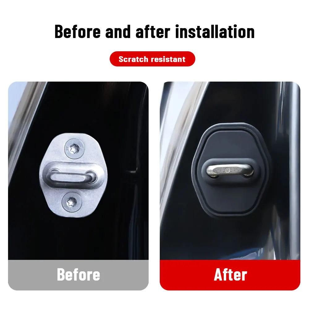 for jetour dashing 2023 2025 car decorat protecte door lock cover decoration silicone mute damping cushion for jetour dashing 2023 2025 car decorat protecte door lock cover decoration silicone mute damping cushion
