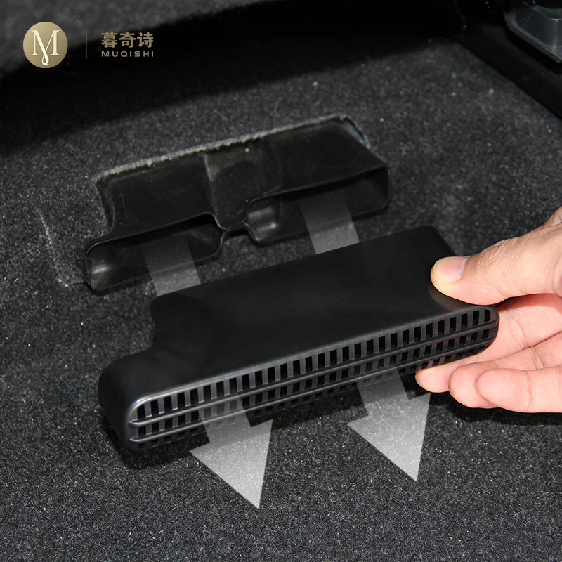 2 pcs car interior air conditioning vent protective cover vent cover rear seat anti dust accessories for toyota camry 2018 2025 2 pcs car interior air conditioning vent protective cover vent cover rear seat anti dust accessories for toyota camry 2018 2025