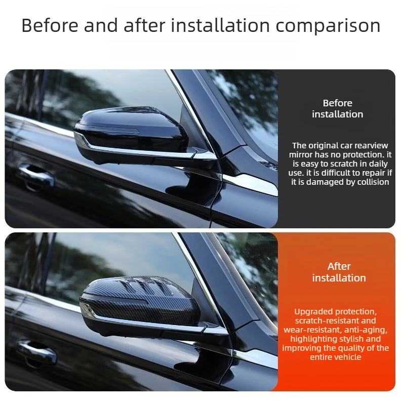 for 2021 2026 geely monjaro xingyue l rearview mirror cover car exterior side mirror guard for 2021 2026 geely monjaro xingyue l rearview mirror cover car exterior side mirror guard