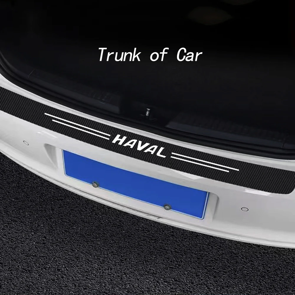 1pcs car door threshold strips car trunk rear protective stickers for haval h6 dargo m6 h9 h6s f7x jolion dog xy h2 h3 h5 h7 h8 1pcs car door threshold strips car trunk rear protective stickers for haval h6 dargo m6 h9 h6s f7x jolion dog xy h2 h3 h5 h7 h8