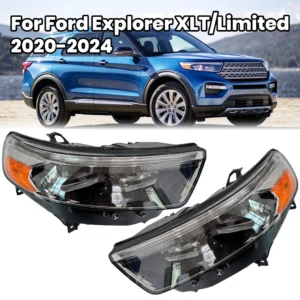 for ford explorer 2020 2021 2022 xlt/limited headlight head lamp led headlamp car light accessories fo2502397 fo2503397