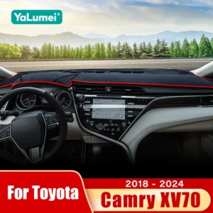 for toyota camry 70 xv70 2018 2019 2020 2021 2022 2023 2024 camry hybrid car dashboard mat sun shade non slip cover accessories