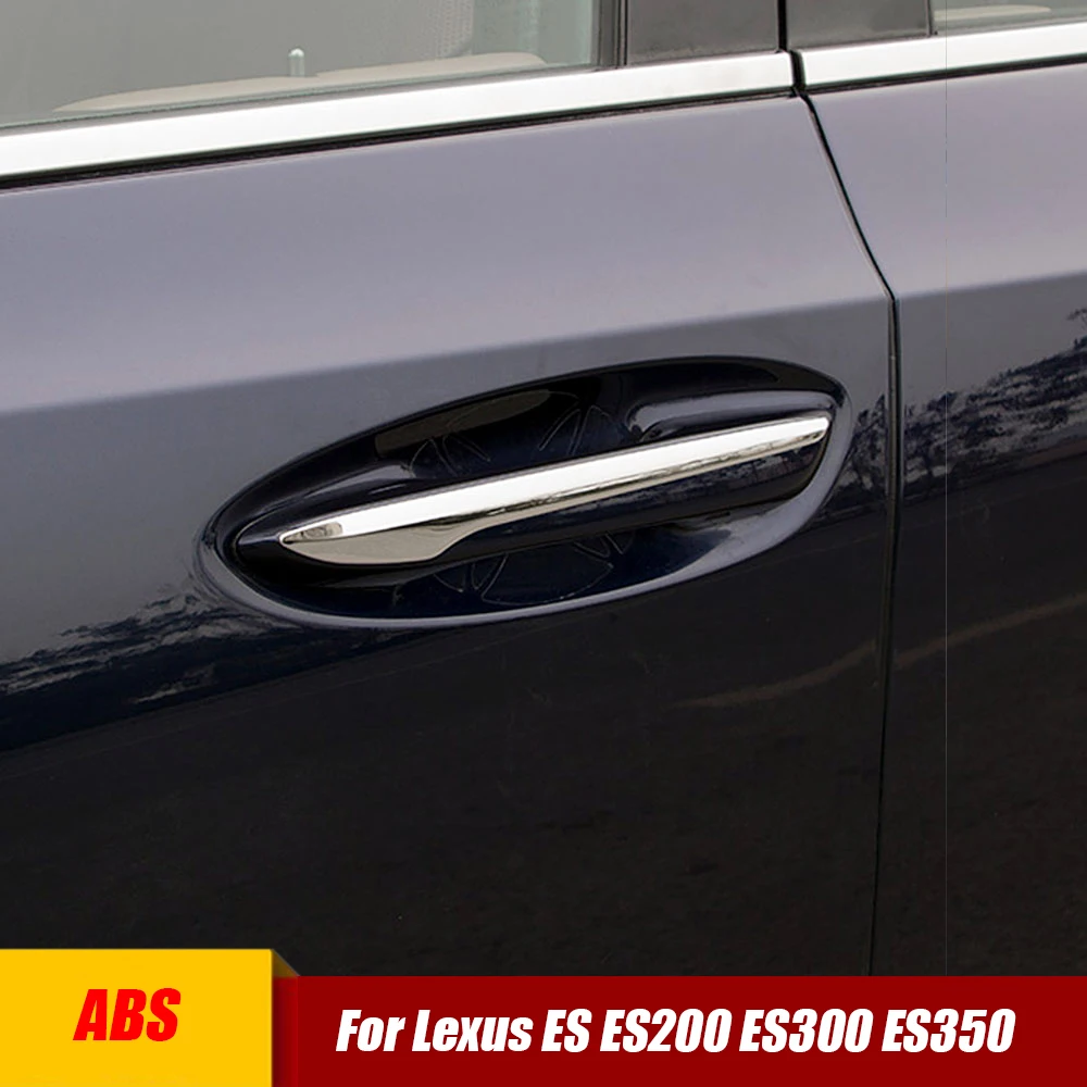 abs chrome for lexus es es200 es300 es350 2018 2019 2020 car side door handle cover trim car styling accessories abs chrome for lexus es es200 es300 es350 2018 2019 2020 car side door handle cover trim car styling accessories