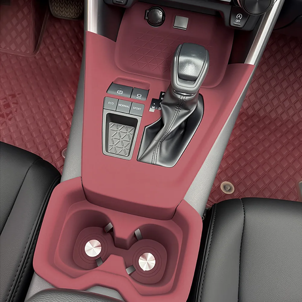 soft silicone central control gear shift panel water cup holder cover for toyota rav4 2020 25 center console interior accessory soft silicone central control gear shift panel water cup holder cover for toyota rav4 2020 25 center console interior accessory