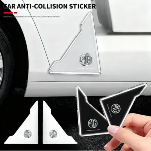 2pcs car door corner transparent protective stickers for mg 3 4 5 6 7 zs hs ev ezs mg3 mg4 mg5 mg6 mg7 midget hector cyberster s