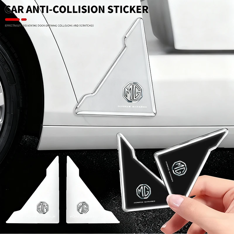 2pcs car door corner transparent protective stickers for mg 3 4 5 6 7 zs hs ev ezs mg3 mg4 mg5 mg6 mg7 midget hector cyberster s 2pcs car door corner transparent protective stickers for mg 3 4 5 6 7 zs hs ev ezs mg3 mg4 mg5 mg6 mg7 midget hector cyberster s