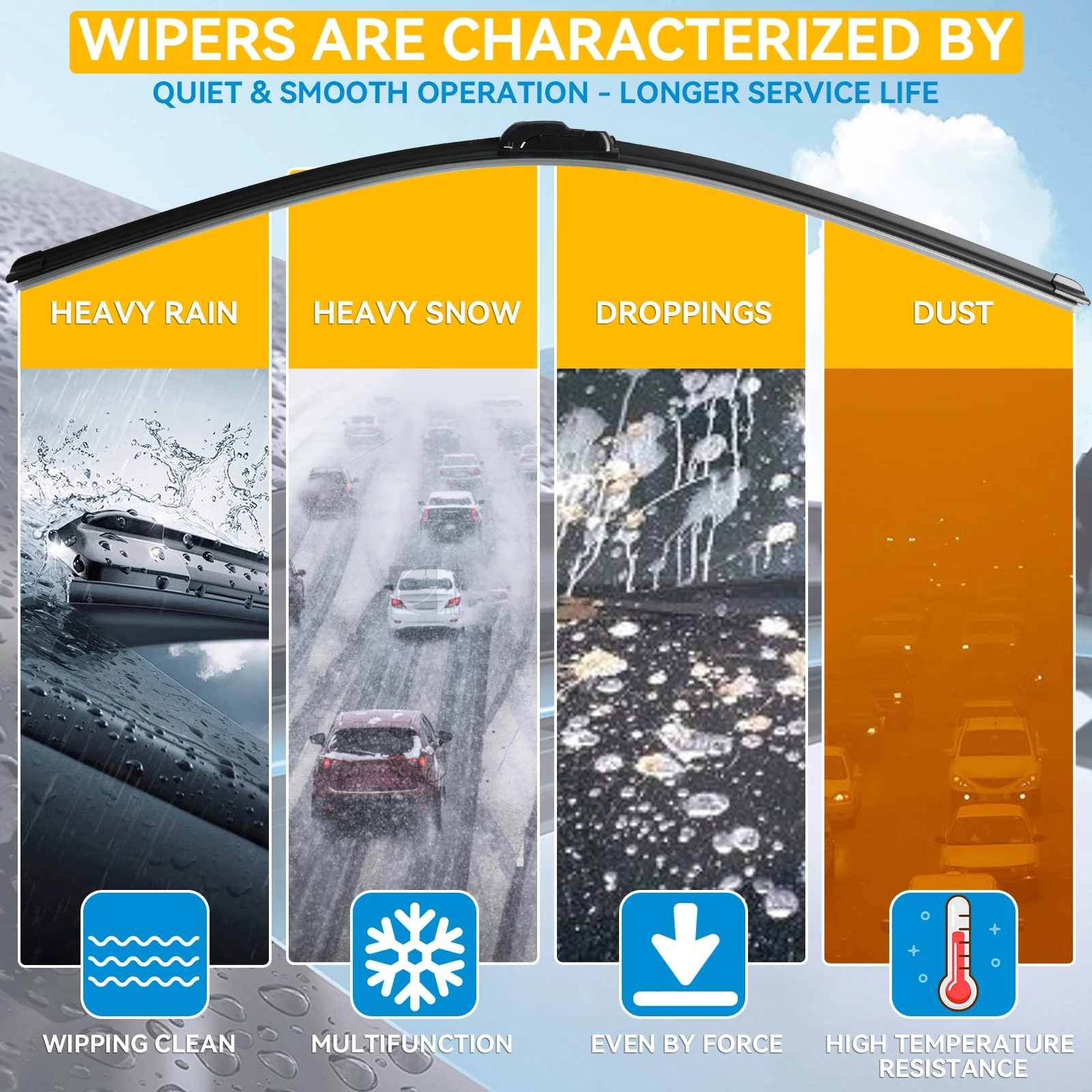 erick's wiper lhd front wiper blades for ford f150 f 150 raptor lobo xl xlt 2013 2020 windshield windscreen window 22"+22" erick's wiper lhd front wiper blades for ford f150 f 150 raptor lobo xl xlt 2013 2020 windshield windscreen window 22"+22"