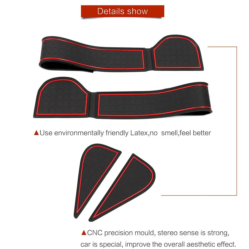 13pcs anti slip interior gate slot pads for toyota rav4 2026 center console silicone mats non slip mat 13pcs anti slip interior gate slot pads for toyota rav4 2026 center console silicone mats non slip mat