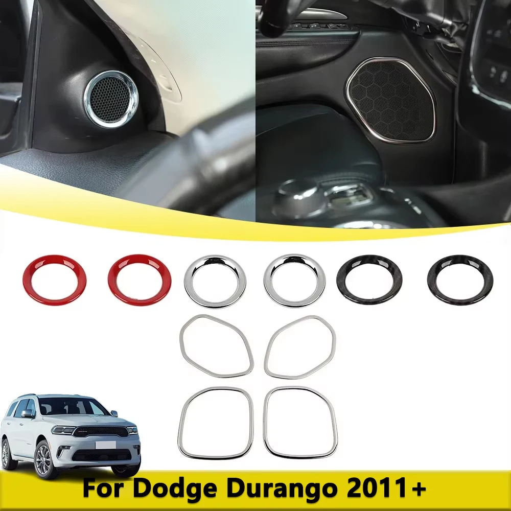car door horn frame cover trim pillar a horn decoration ring for dodge durango 2011 2025 interior mouldings parts accessories car door horn frame cover trim pillar a horn decoration ring for dodge durango 2011 2025 interior mouldings parts accessories