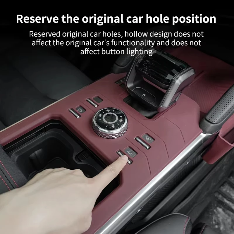 for chery jetour traveler t2 central control gear silicone pad storage box car wireless charging protection anti slip pad for chery jetour traveler t2 central control gear silicone pad storage box car wireless charging protection anti slip pad