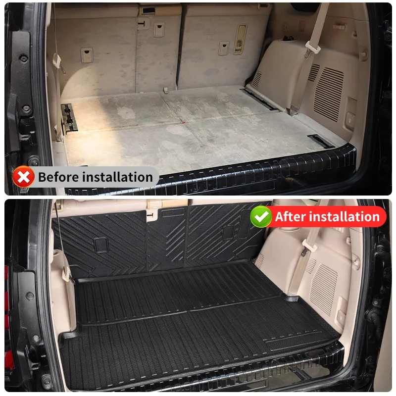 for toyota land cruiser prado lc150 150 2010 2023 lexus gx460 460 gx trunk mat interior tpe seat back pad dust proof for toyota land cruiser prado lc150 150 2010 2023 lexus gx460 460 gx trunk mat interior tpe seat back pad dust proof