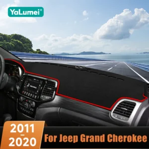 car accessories for jeep grand cherokee wk2 2011 2013 2014 2015 2016 2017 2018 2019 2020 dashboard cover avoid light carpet mat