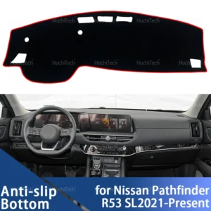 for nissan pathfinder r53 sl 2021 present dashboard cover dash board mat carpet pad sunshade cushion 2025 car visor accessories