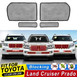for 2003 2023 toyota land cruiser prado 120 150 200 prevent mosquitoes and stoness lc200 lc150 external modification accessories