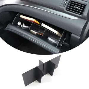 partition box glove box dividers organizer insert tray storage box car accessories for honda pilot ridgeline passport 2016 2022