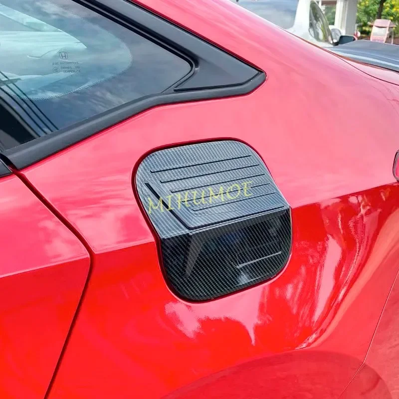 for honda civic sedan 11th 2022 2023 2024 2025 carbon fiber exterior fuel tank cap cover trims garnish for honda civic sedan 11th 2022 2023 2024 2025 carbon fiber exterior fuel tank cap cover trims garnish
