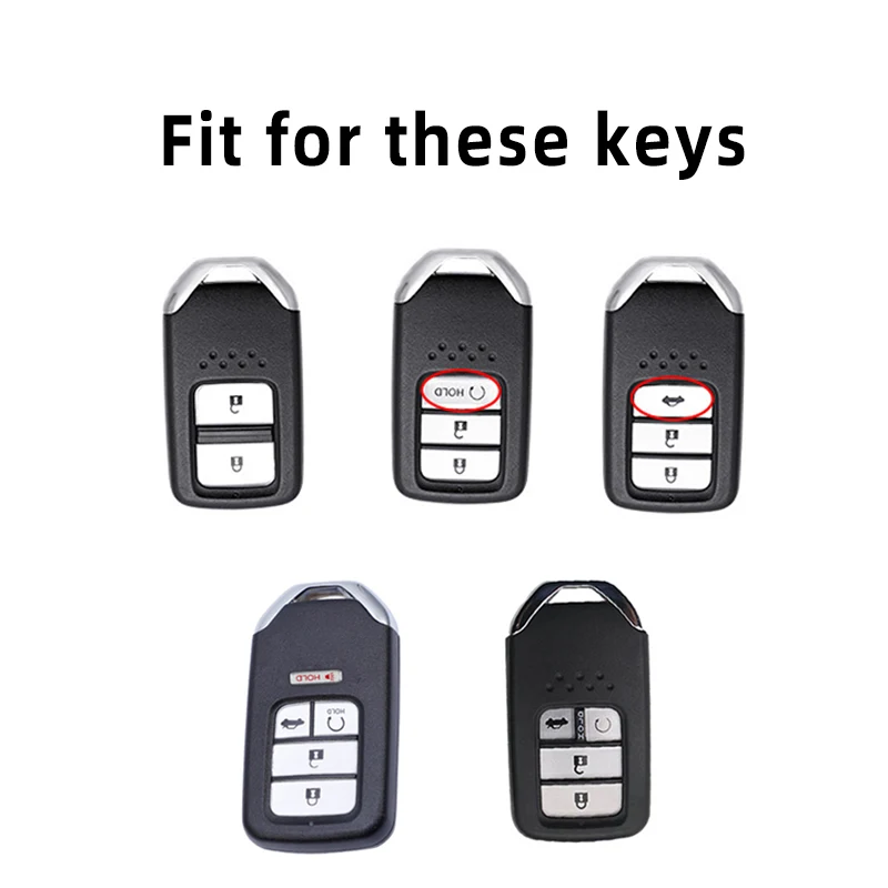 for honda accord pilot fit freed vezel odyssey civic crv hrv 2018 2022 5buttons soft tpu car key cover shell case for honda accord pilot fit freed vezel odyssey civic crv hrv 2018 2022 5buttons soft tpu car key cover shell case