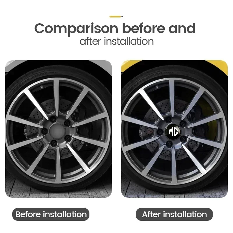 4pcs car aluminum alloy wheel center cap badge tire hub stickers for mg hs ehs 3 5 6 7 gt rx5 zt rx8 4pcs car aluminum alloy wheel center cap badge tire hub stickers for mg hs ehs 3 5 6 7 gt rx5 zt rx8