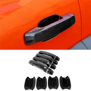 for great wall gwm tank 300 tank300 2021 2023 door handle cover bowl glossy black auto stickers car styling exterior accessories