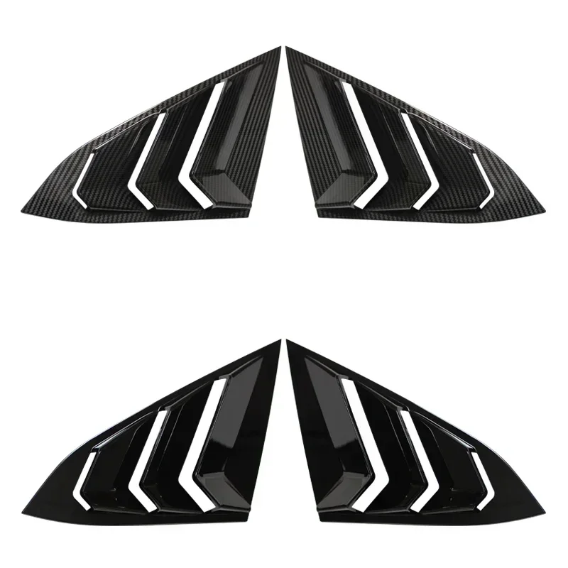 2pcs car sides quarter glass vent louver shutter cover exterior for honda civic 10th 2016 2021 2pcs car sides quarter glass vent louver shutter cover exterior for honda civic 10th 2016 2021