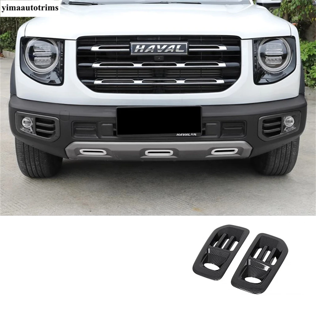 for haval dargo 2021 2022 front rear fog lights lamps eyebrow frame cover trim abs chrome / carbon fiber exterior for haval dargo 2021 2022 front rear fog lights lamps eyebrow frame cover trim abs chrome / carbon fiber exterior