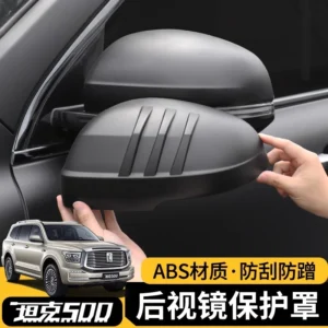 rearview mirror protective cover for great wall gwm wey tank 500 tank500hi4t tank500hi4z 2023 2024 2025 accessories