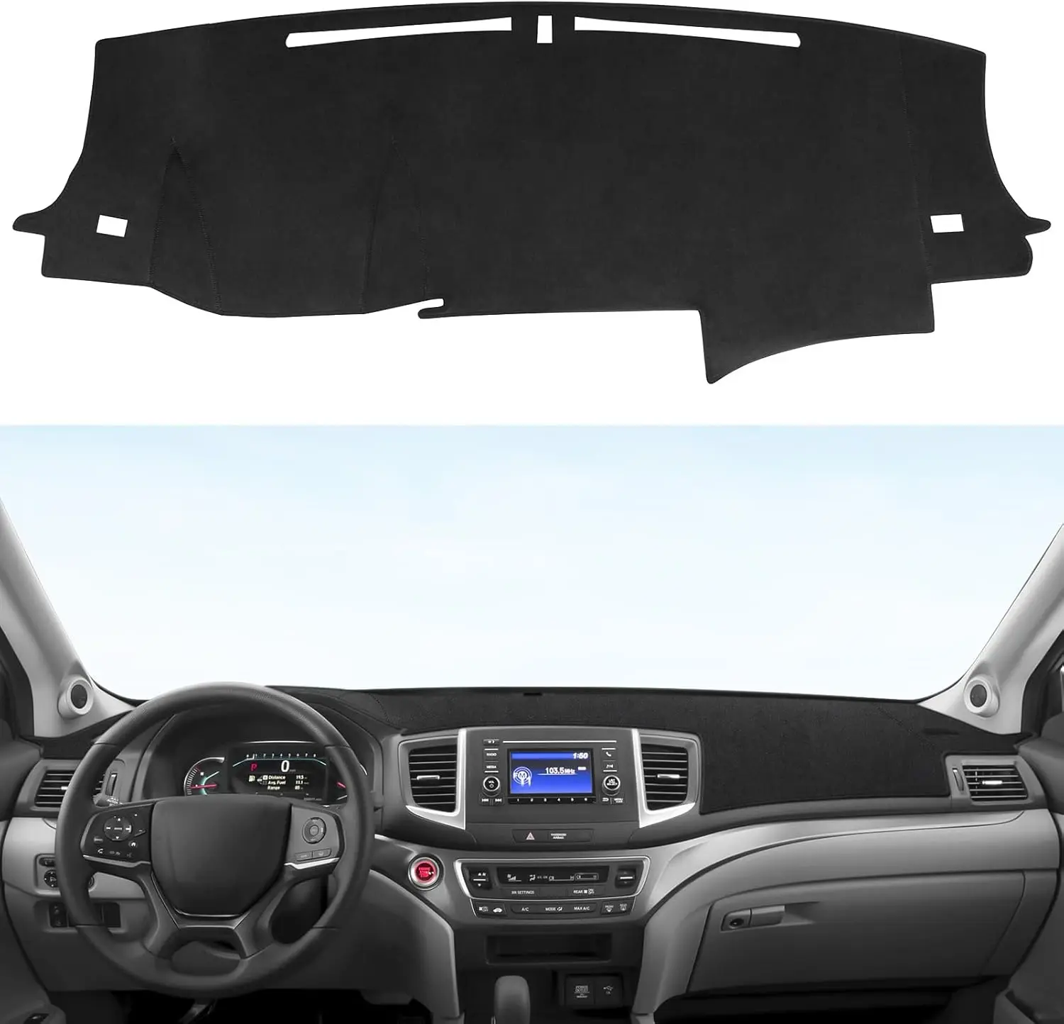 dash cover for honda pilot 2016 2022 & ridgeline 2017 2025 & passport 2019 2025 accessories flannel dashboard cover dash mat cen dash cover for honda pilot 2016 2022 & ridgeline 2017 2025 & passport 2019 2025 accessories flannel dashboard cover dash mat cen