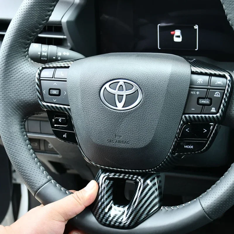 car steering wheel button switch decorative sequins cover trim for toyota 9th camry interior 2024 2025 car steering wheel button switch decorative sequins cover trim for toyota 9th camry interior 2024 2025
