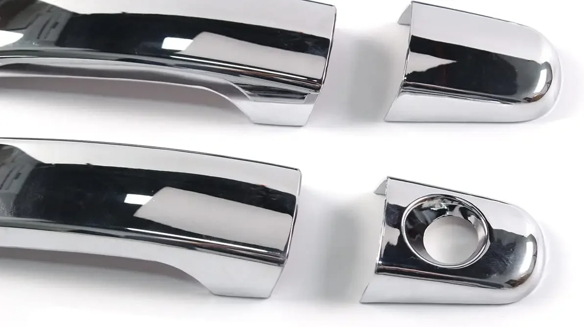 chrome door handle cover w/ driver keyholes for equinox hhr malibu traverse gmc acadia terrain saturn aura outlook chrome door handle cover w/ driver keyholes for equinox hhr malibu traverse gmc acadia terrain saturn aura outlook