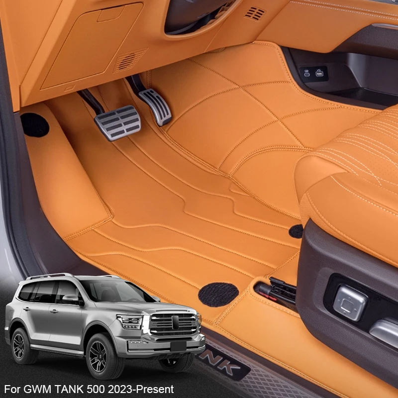 custom nappa leather anti slip car foot protect mat for gwm tank 500 2023 present luxury waterproof floor pad interior accessory custom nappa leather anti slip car foot protect mat for gwm tank 500 2023 present luxury waterproof floor pad interior accessory