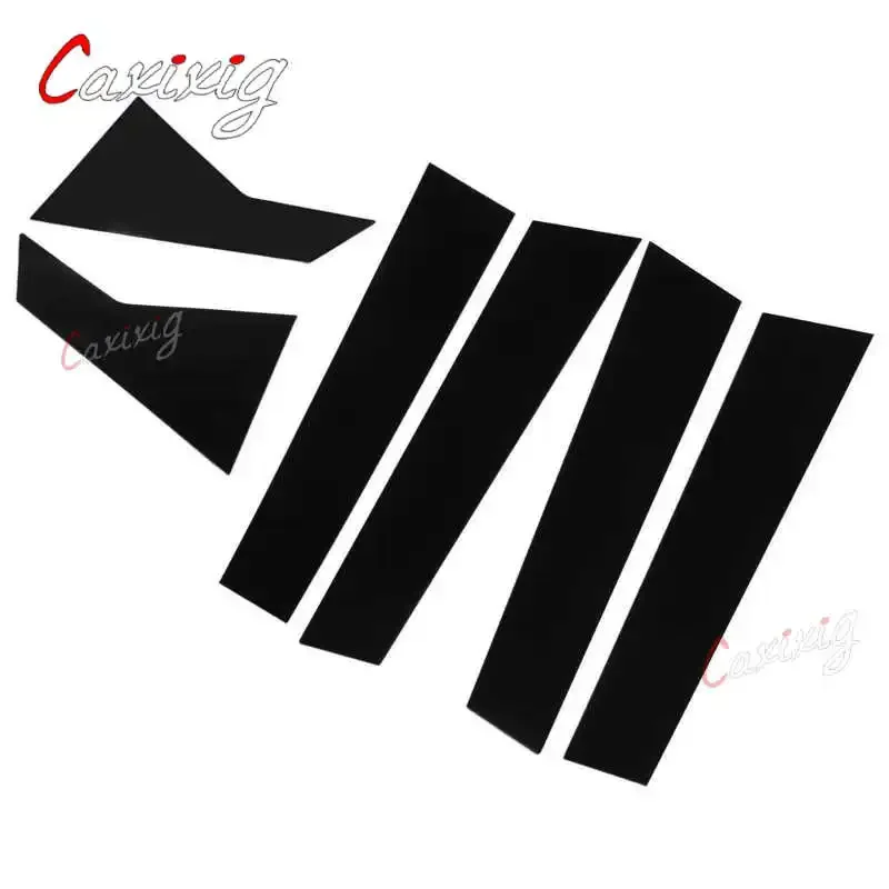 6 passide door window cover trim glossy black pillar posts decal sticker for homda civic sedan 10th gen 2016 2021 car style 6 passide door window cover trim glossy black pillar posts decal sticker for homda civic sedan 10th gen 2016 2021 car style