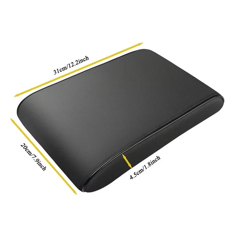 comfort heightened pu leather armrest pad universal car center console protector cushion soft auto interior armrest cover comfort heightened pu leather armrest pad universal car center console protector cushion soft auto interior armrest cover