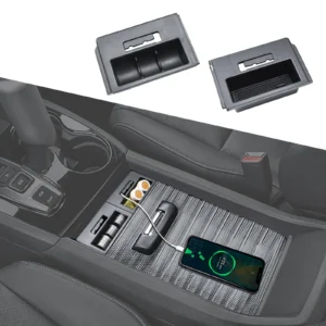 center console gear shift storage box for honda pilot 2016 2022 adapter for phone cable middle console coin storage organizer