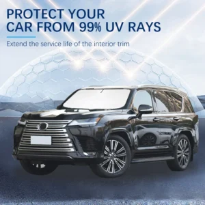 for lexus lx 450 lx570 lx600 j100 summer car accessories car windshield sun shade covers for front window sunscreen uv parasol