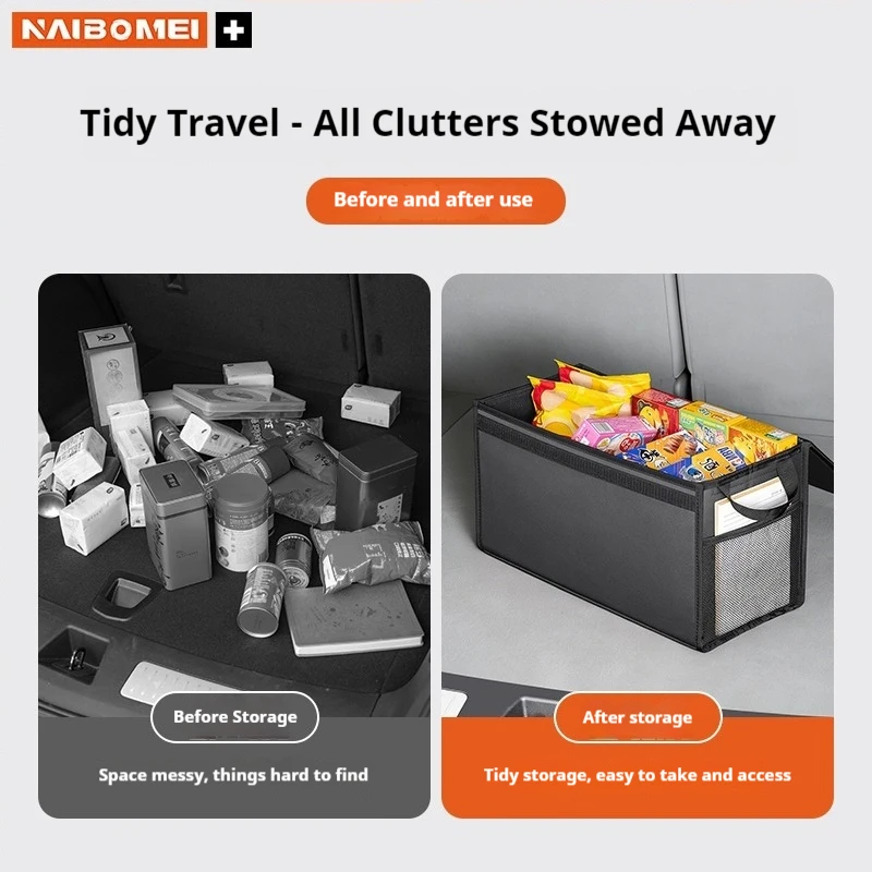 for chery jetour traveller t2 dashing x70 x90, car trunk foldable storage box large capacity stowing tidying bag car for chery jetour traveller t2 dashing x70 x90, car trunk foldable storage box large capacity stowing tidying bag car