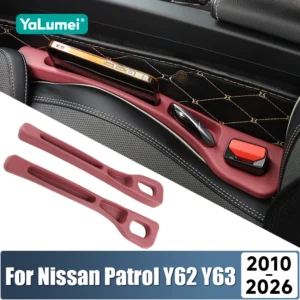 for nissan patrol y62 y63 2010 2018 2019 2020 2021 2022 2023 2024 2025 2026 car seat leak proof strips gap side seam storage